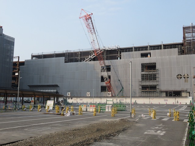 工事中の大分駅 | 2014/05 大分フォーラム | 一般社団法人コンクリートメンテナンス協会